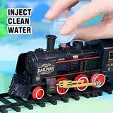 Electric Smoke Classic Train Set with Tracks & Cargo Cars