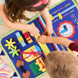 Educational Montessori Activity Busy Book | Large Size