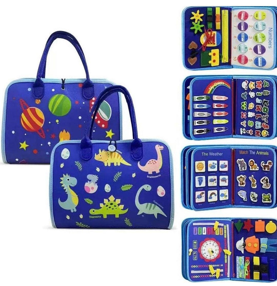 Educational Montessori Activity Busy Book | Large Size