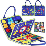 Educational Montessori Activity Busy Book | Large Size