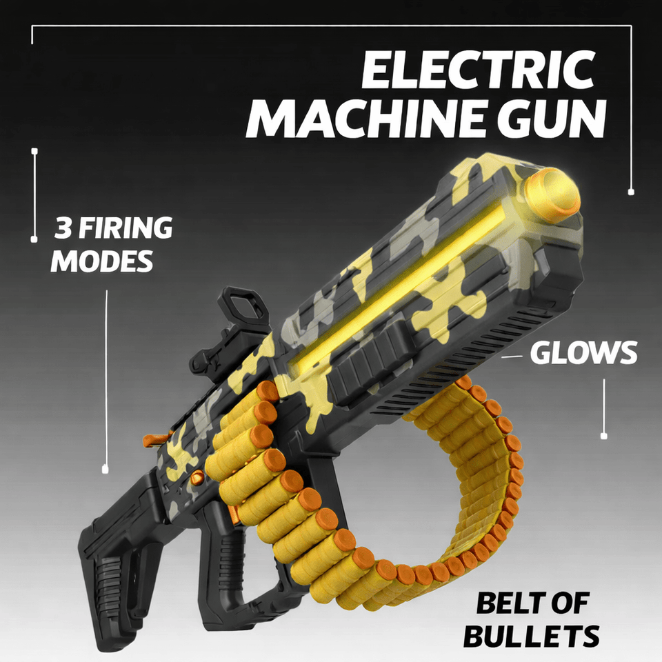 Electric Gun with Soft Bullet Blaster with Shell Ejection