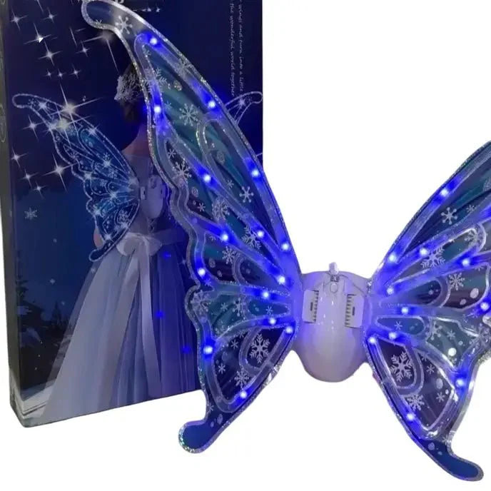 Electric LED Butterfly Wings – Magical Fairy Costume for Kids
