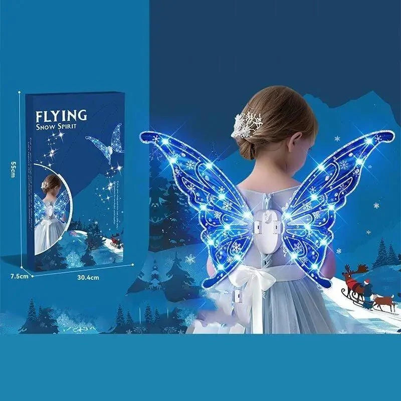 Electric LED Butterfly Wings – Magical Fairy Costume for Kids