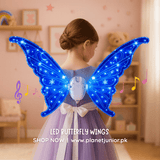 Electric LED Butterfly Wings – Magical Fairy Costume for Kids