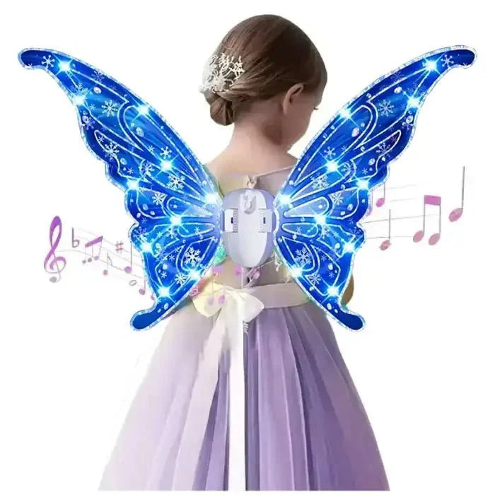 Electric LED Butterfly Wings – Magical Fairy Costume for Kids