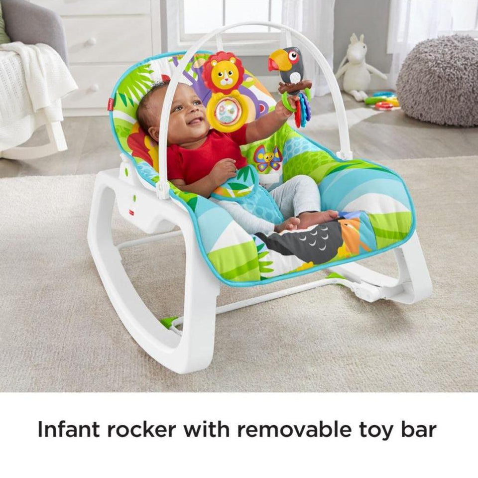 Fisher-Price-Infant-to-Toddler Jungle Rocker