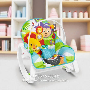 Fisher-Price-Infant-to-Toddler Jungle Rocker