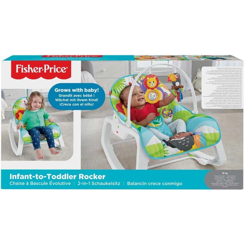 Fisher-Price-Infant-to-Toddler Jungle Rocker