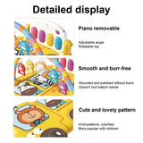 Fitness PianoBaby Activity Play Mat with Piano &Hanging Toys – Musical Tummy Time Gym