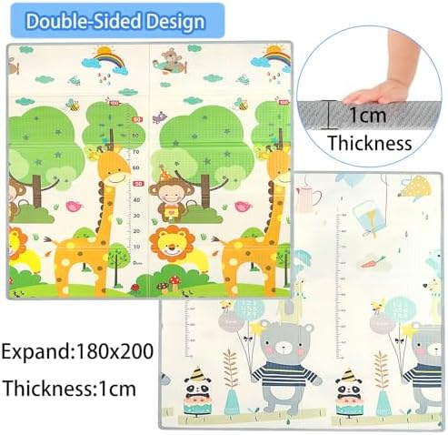 Foam Mat 6x4 ft – Lightweight, Thin & Multi-Purpose Surface