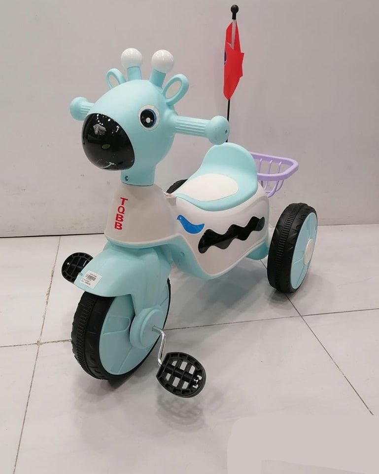 Giraffe Face Kids Tricycle – A Safari Adventure on Wheels!