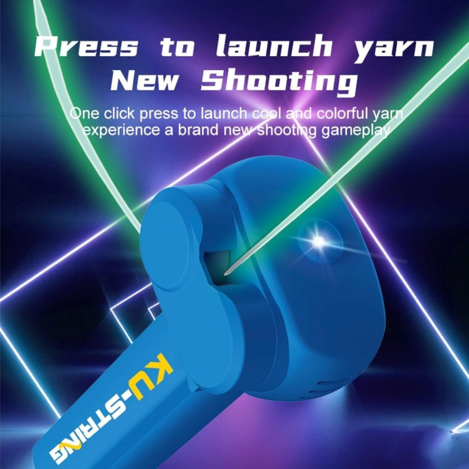Glow in the Dark Rope Launcher Spin, Launch & Light Up the Sky