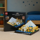Great Pyramid of Giza Building Blocks Set | 1600+ Pieces