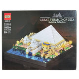 Great Pyramid of Giza Building Blocks Set | 1600+ Pieces
