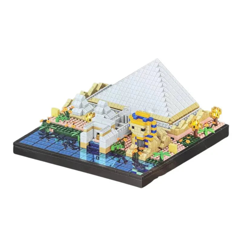 Great Pyramid of Giza Building Blocks Set | 1600+ Pieces