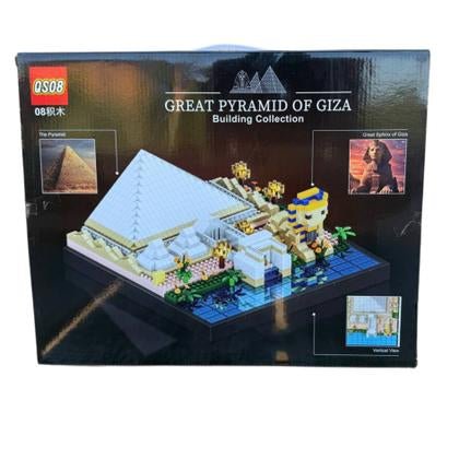 Great Pyramid of Giza Building Blocks Set | 1600+ Pieces