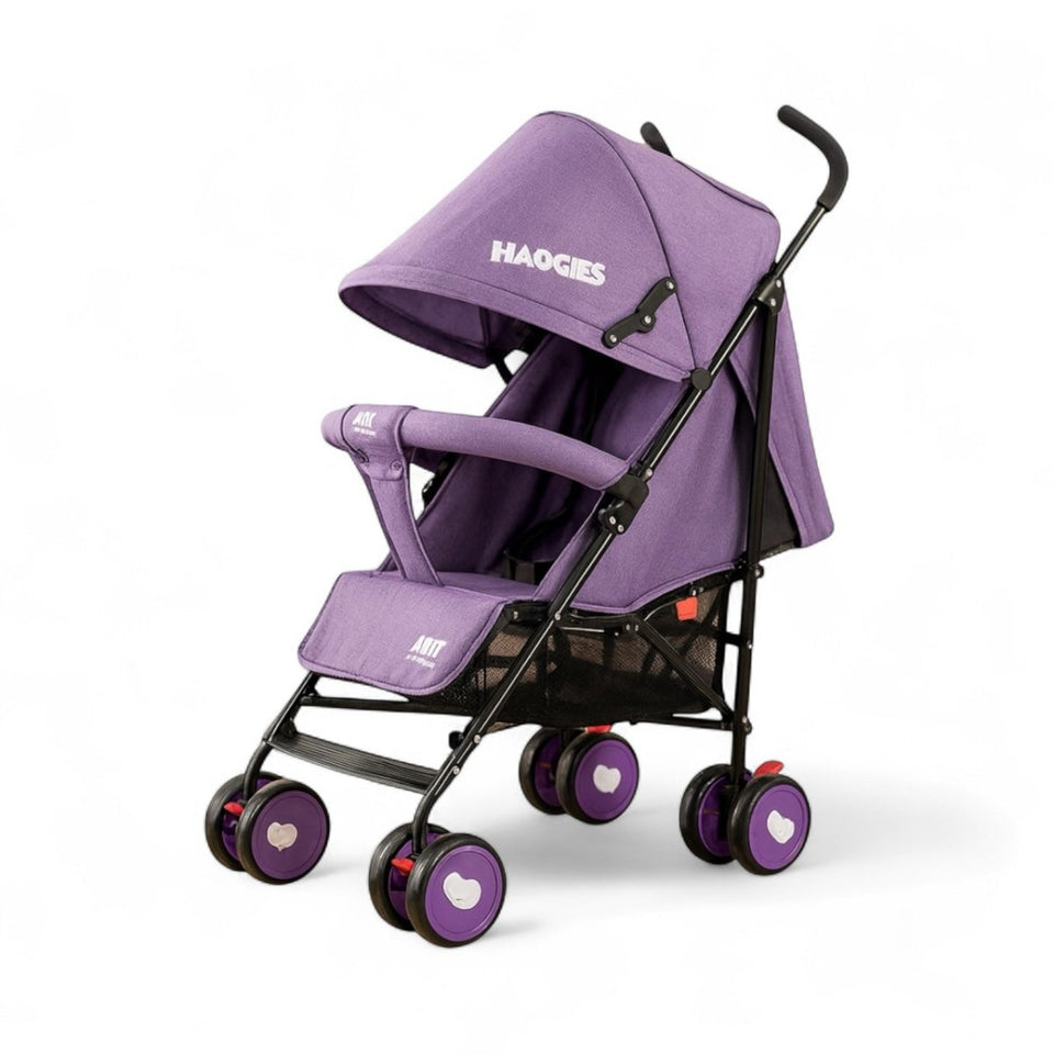 Haogies UltraLight Foldable Baby Stroller – Compact, Adjustable &amp; Travel-Friendly