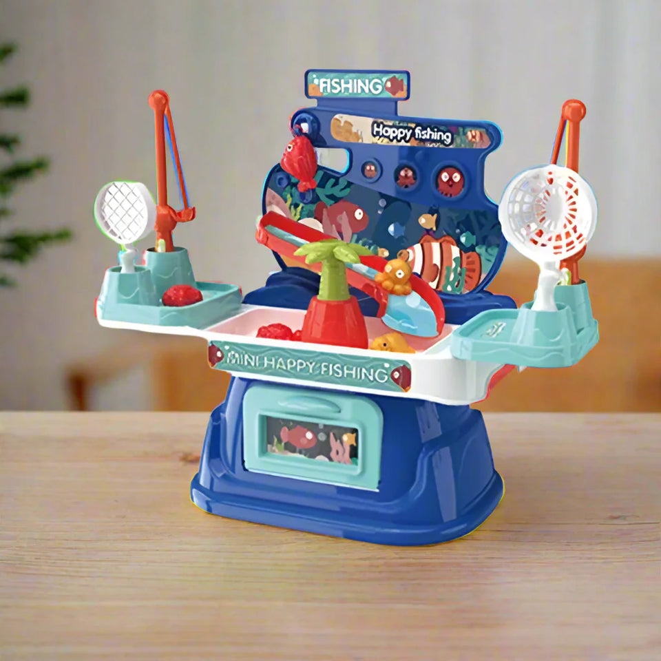 Happy Fishing Game – 19-Piece Interactive Catch & Play Set