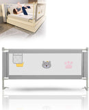 🛏️ Height Adjustable Baby Bed Rail | 6 Feet