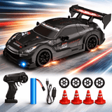 High-Speed Drift Remote Control Racing Car – LED Lights & Pro Track Set