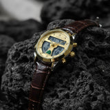 Islamic Luxury Leather Strap Wrist-Watch