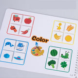 Interactive Quiet Activity Book – Early Learning Skill Builder for Kids