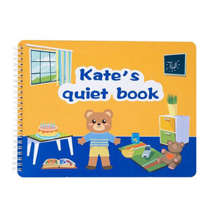 Interactive Quiet Activity Book – Early Learning Skill Builder for Kids
