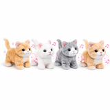 Interactive Walking & Meowing Cute Cat