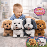 Interactive Walking Plush Dog