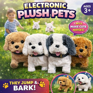 Interactive Walking Plush Dog