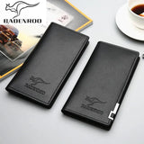 Men’s Kangroo Slim Leather Long Card Holder