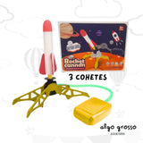 Kids Air-Powered Rocket Launcher Set – Stomp &  Launch Space Adventure Kit