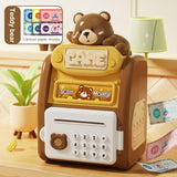 Kids Electronic Password Piggy Bank with Lock – Smart Money Saving Box for Children