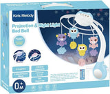 🌙 Kids Melody Cot Mobile with Projection, Music & Night Light