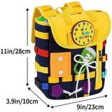 Kids Montessori Busy Board Backpack