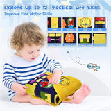Kids Montessori Busy Board Backpack