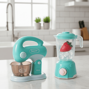 Kitchen Appliances Play Set – Blend, Mix &  Pretend Like a Pro