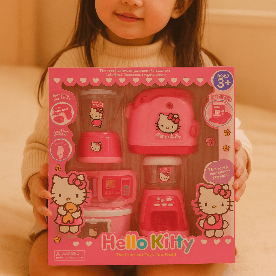 Kitty Kitchen Appliance Set – Cute, Creative &  Full of Pretend Fun
