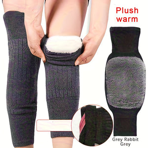 2 PCS Cashmere Wool Warm Kneecap, Knee Protector Warmer
