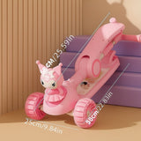 Kurumi 2-in-1 Folding Scooty