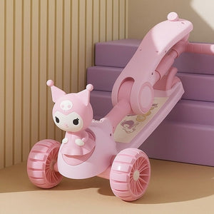 Kurumi 2-in-1 Folding Scooty