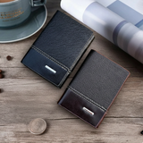 Baellery Brand Business Trifold Leather Wallet, Cardholder