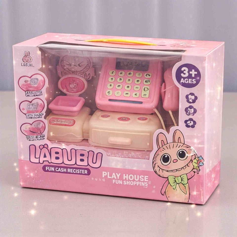 🧾 Labubu Cash Register Toy – Fun Shopping Play Set for Kids!