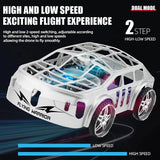 LED Hover Flying & Racing Remote Control Car – Gravity Style Remote Control Car for Kids
