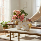 Terra Eclipse Designer Vase Pair