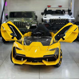 Luxury Lamborghini Kids Electric Ride-On Car with Dual Drive