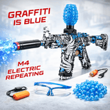 M4 Electric Gel Blaster Rifle – Automatic Graffiti Edition