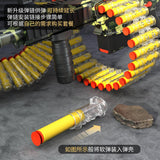 M416 Soft Bullet Blaster – Kids Foam Dart Gun with Belt Ammo & Scope