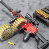 M416 Soft Bullet Blaster – Kids Foam Dart Gun with Belt Ammo & Scope