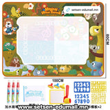 Magical Water Canvas Painting Mat – Washable Graffiti Art Set